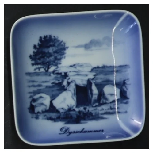 Royal Copenhagen mindeplatter fra Royal Copenhagen (str. 8,5 cm. 4 styk)