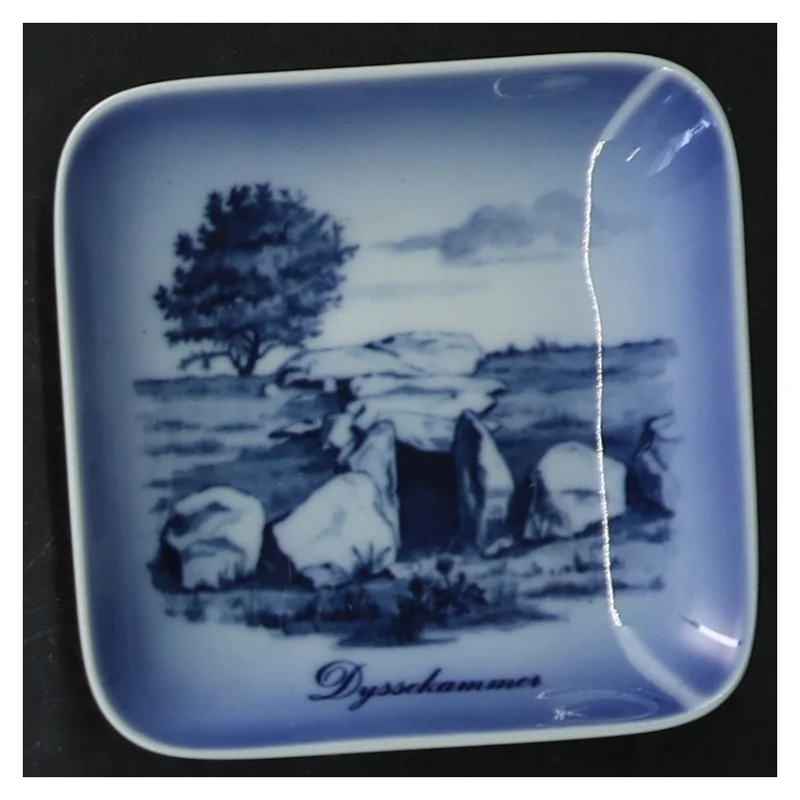 Royal Copenhagen mindeplatter fra Royal Copenhagen (str. 8,5 cm. 4 styk)