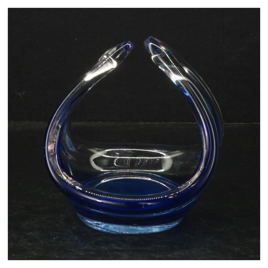 Blåt glas (str. 11 cm)