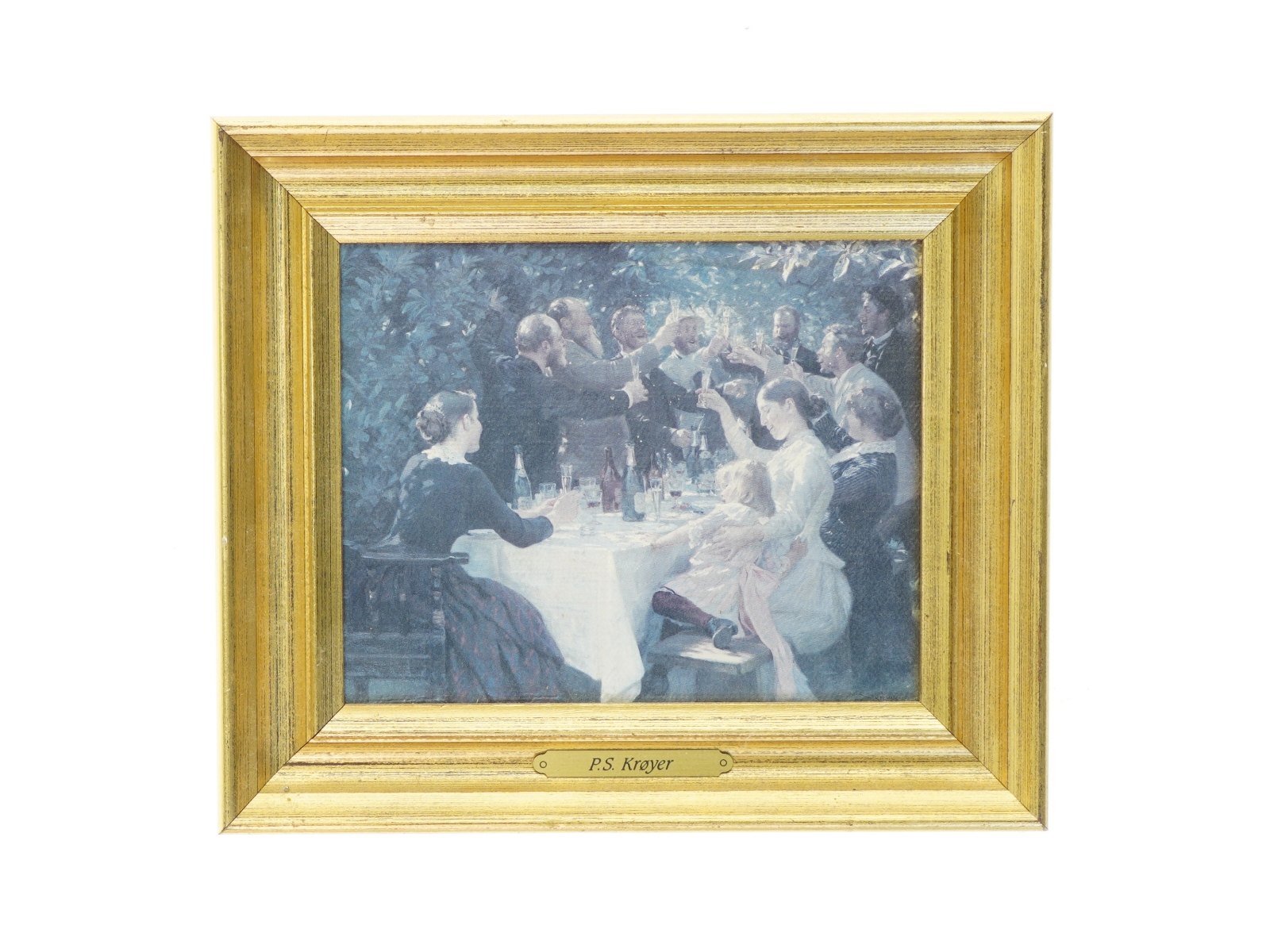 Indrammet billede (str. 24,5x21 cm)