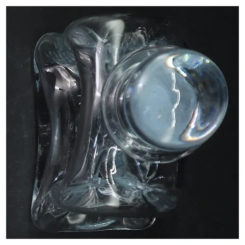 Glasflaske med prop (str. 22 cm)