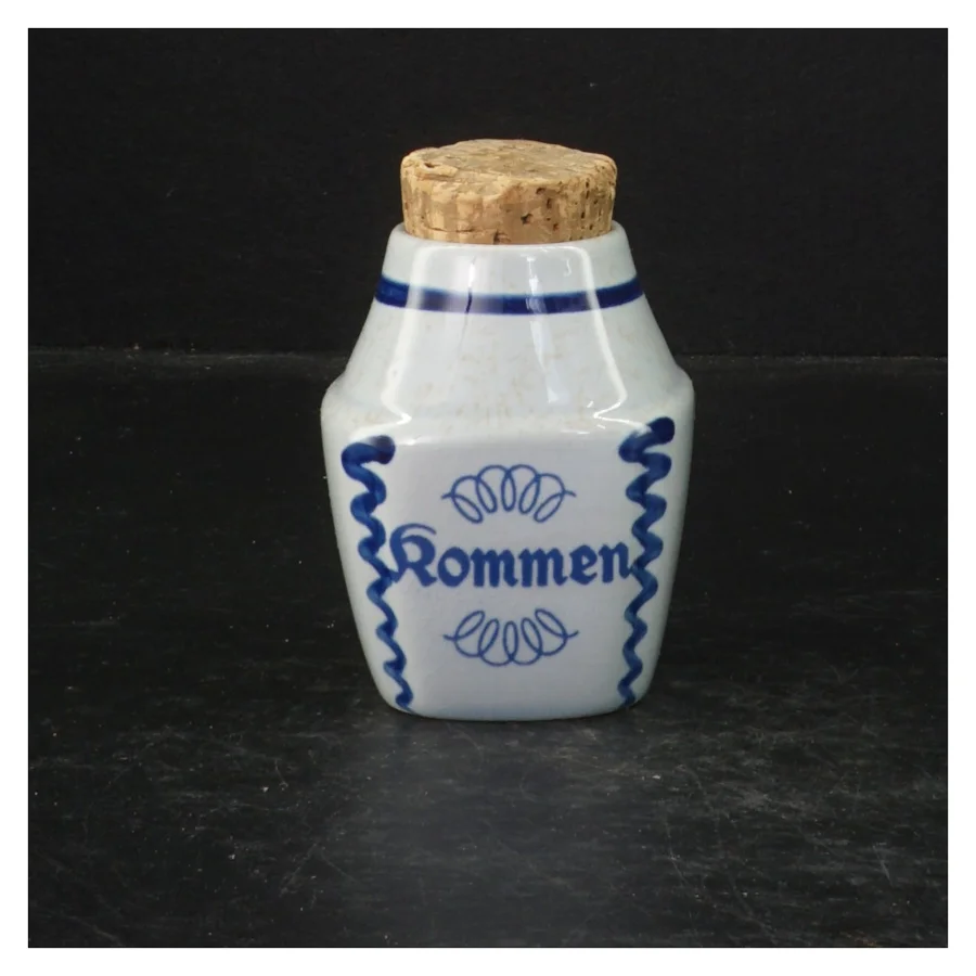 Krydderi beholdere fra Søholm (str. 9 cm 5 styk)