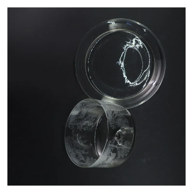 Kastrup Glasværk Osteklokke .( Ø 21x h 15,5 cm)