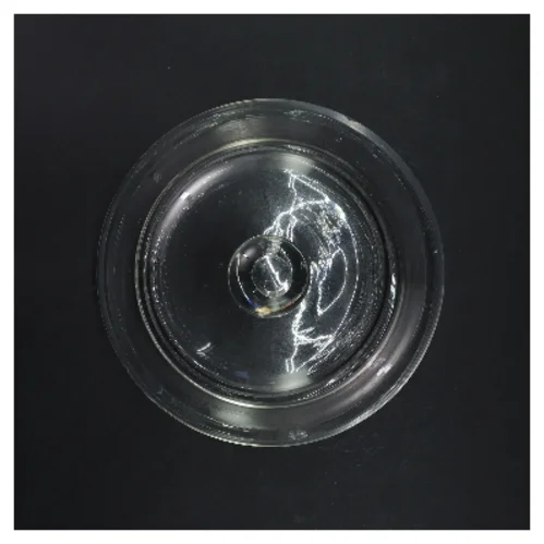 Kastrup Glasværk Osteklokke .( Ø 21x h 15,5 cm)