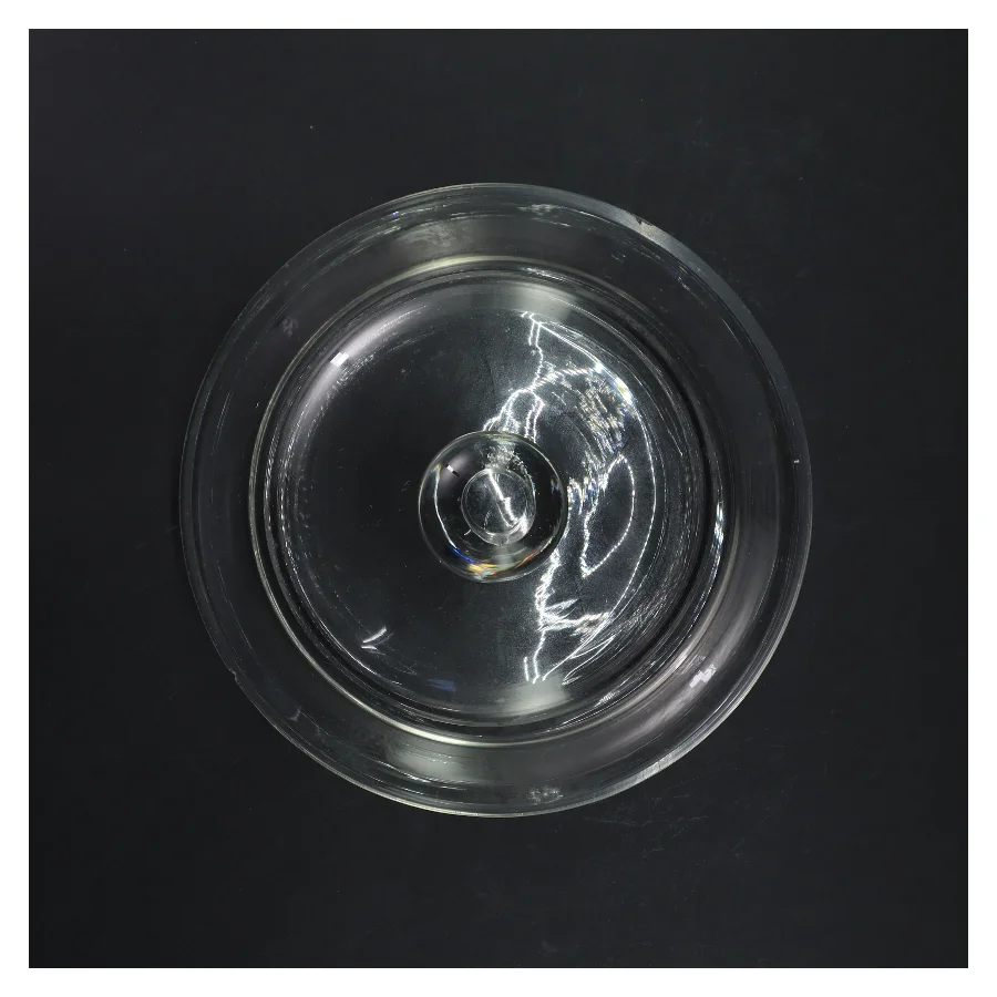 Kastrup Glasværk Osteklokke .( Ø 21x h 15,5 cm)