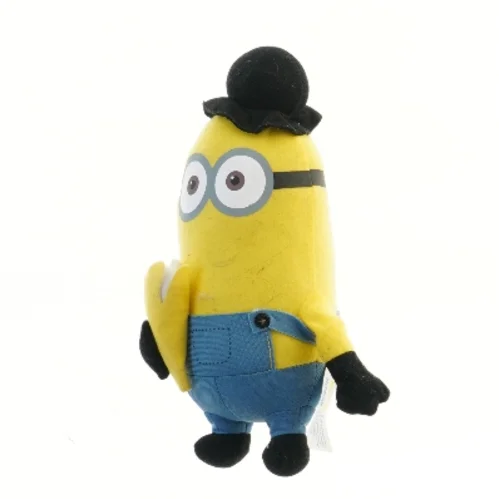 Minion tøjdyr med hat og banan (str. 30 cm)