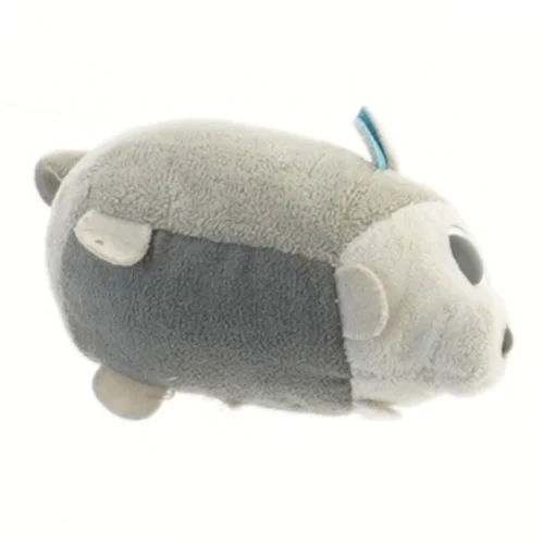 Grå plys legetøj (str. 10 cm)