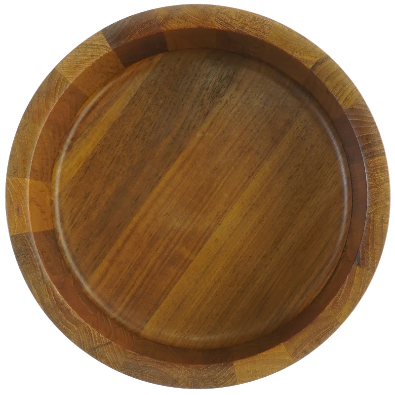 Teaktræsskål af Richard Nissen St (str. 20 x 13 cm)