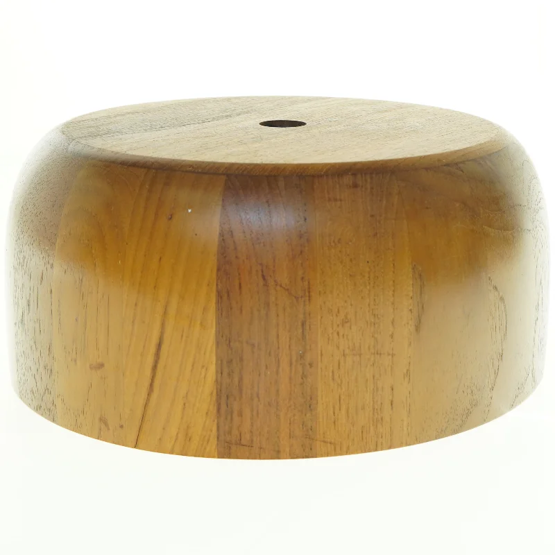 Teaktræsskål af Richard Nissen St (str. 20 x 13 cm)