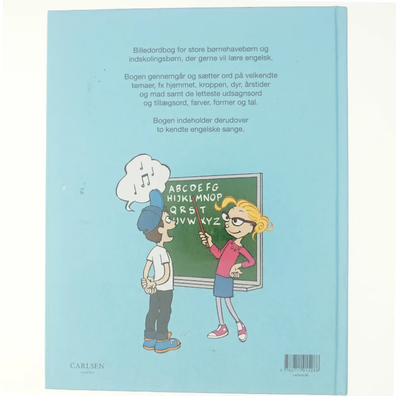 Lær ord på Engelsk - Billeder, Ord, Sange (bog)