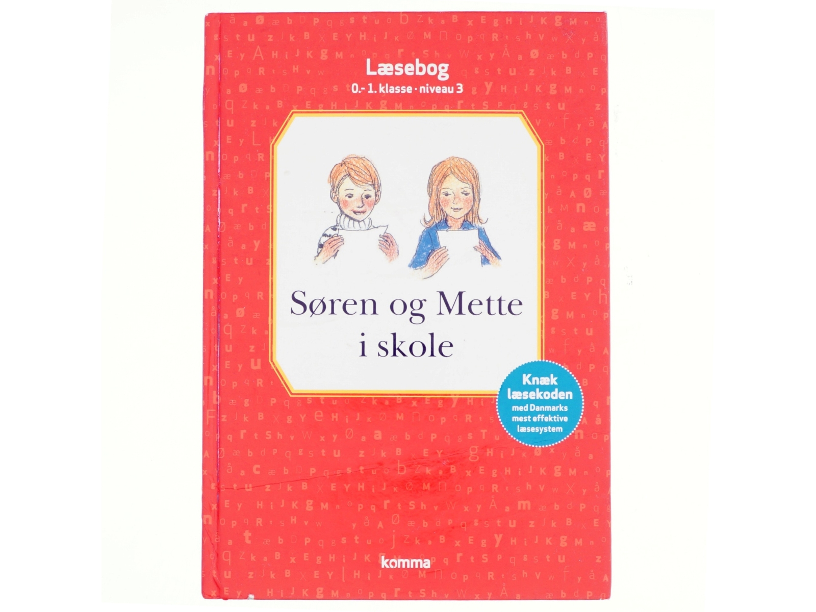 Søren og Mette i skole : læsebog, 0-1. klasse - niveau 3 (Ill. Otto S., og Bregnhøi) (Bog)