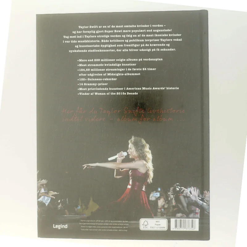 Taylor Swift : superstar af Carolyn McHugh (Bog)