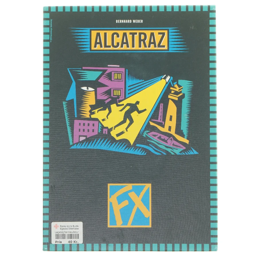 Alcatraz brætspil (str. 31,5x22 cm)