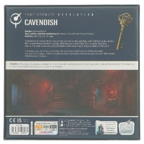 Time Stories Revolution: Cavendish brætspil (str. 20,5x20,5 cm)