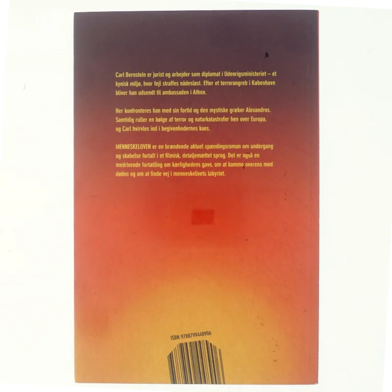 Menneskeloven : roman af Jakob Vedelsby (Bog)