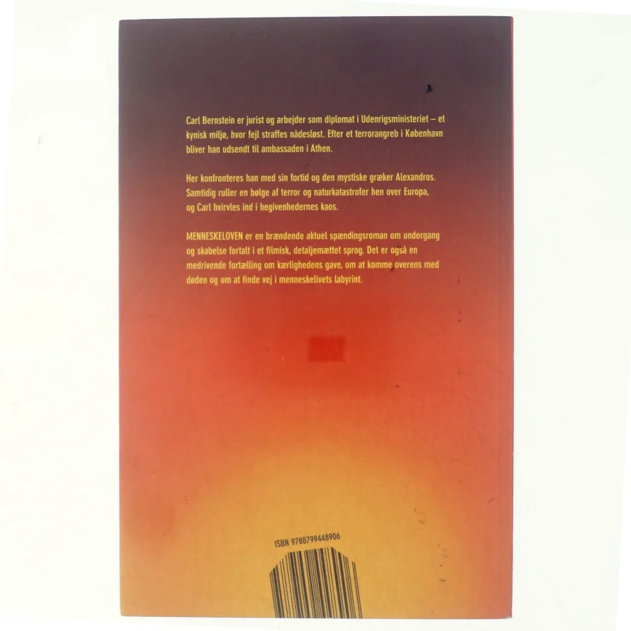 Menneskeloven : roman af Jakob Vedelsby (Bog)