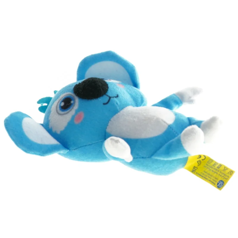 Blåt bamselegetøj (str. 18 x 13 cm)