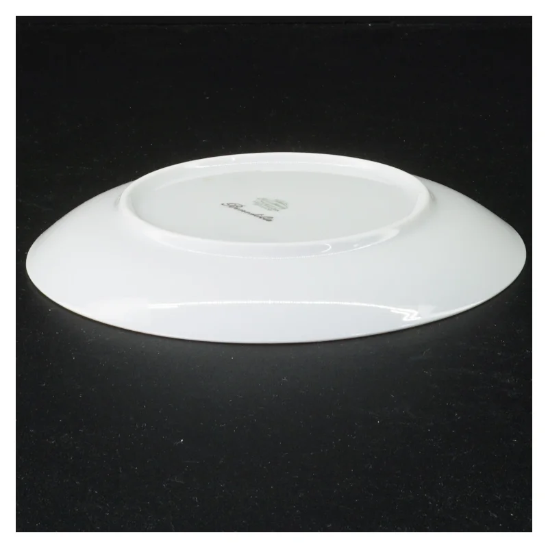 Vintage Porcelænstallerkener med blomstermotiv fra Benedikte (str. Diameter 17 og en halv cm)