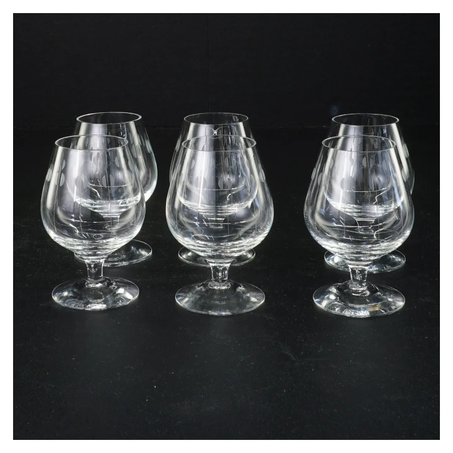 Vinglas fra Holmegaard (str. 9 x 6 cm)