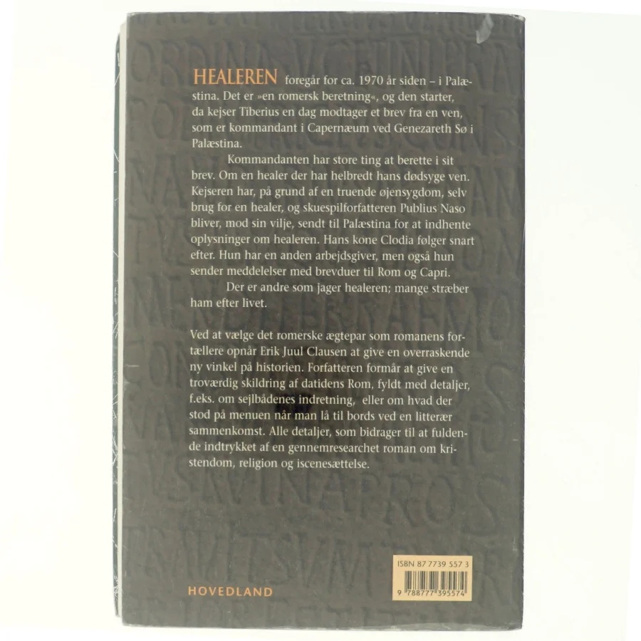 Healeren : en romersk beretning af Erik Juul Clausen (Bog)
