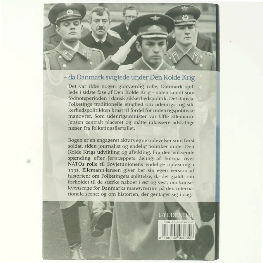 Fodfejl : da Danmark svigtede under Den Kolde Krig af Uffe Ellemann-Jensen (Bog)