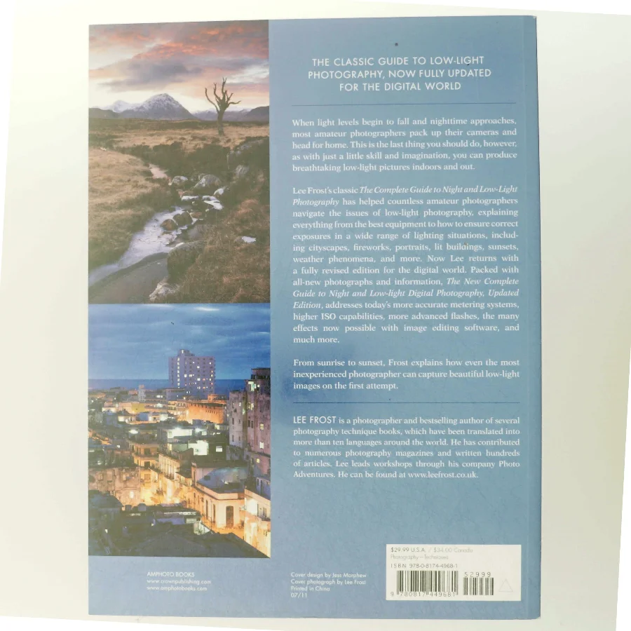 The New Complete Guide to Night and Low-light Digital Photography af Lee Frost (Bog)