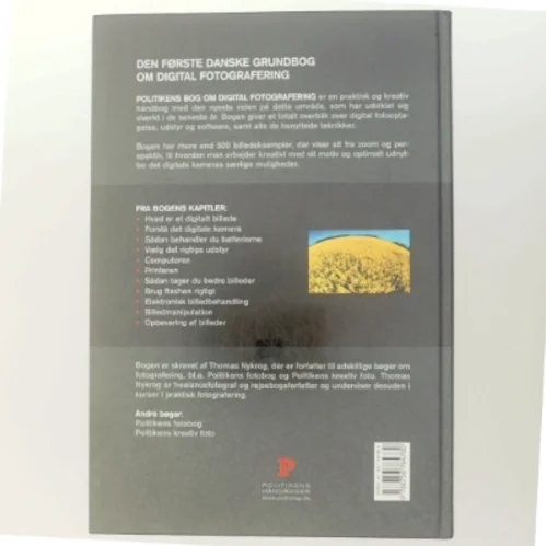 Politikens bog om digital fotografering af Thomas Nykrog (Bog)