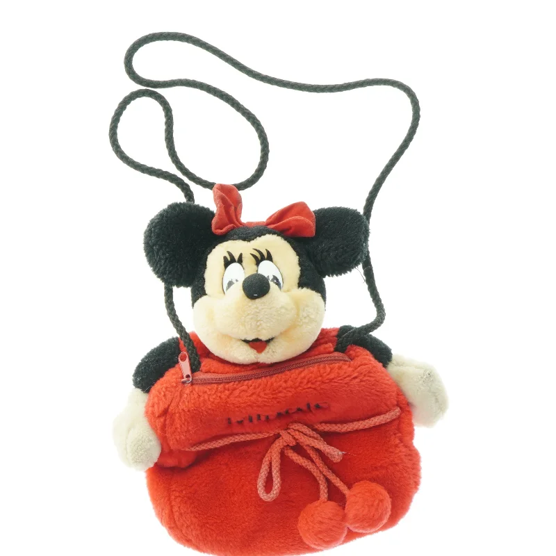 Minnie Mouse taske i plys (str. 17 x 22 cm)