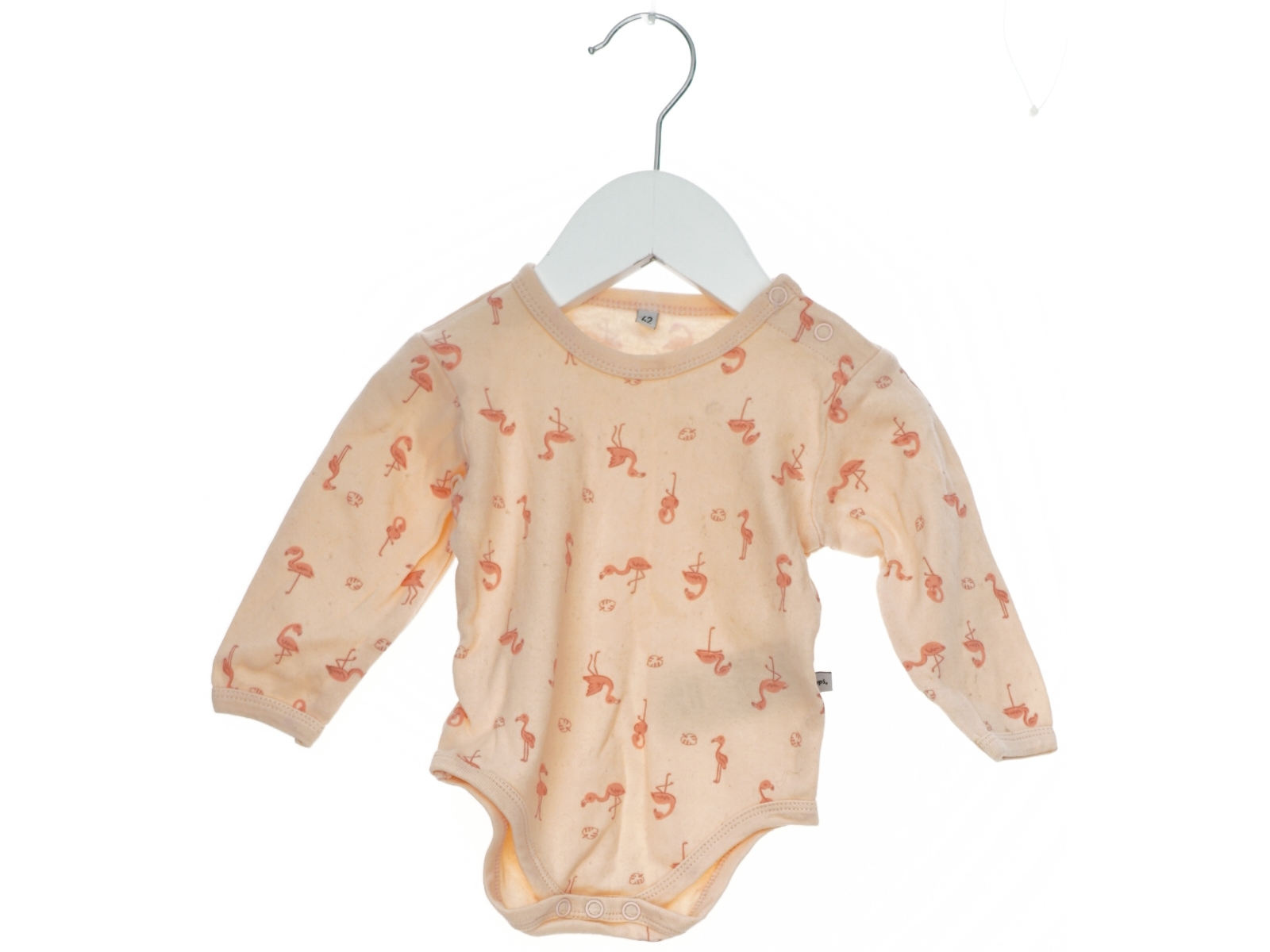 Langærmet body fra Pippi (str. 62)