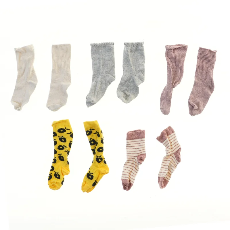 5 par sokker til børn (str. 5 stk 19-22 )