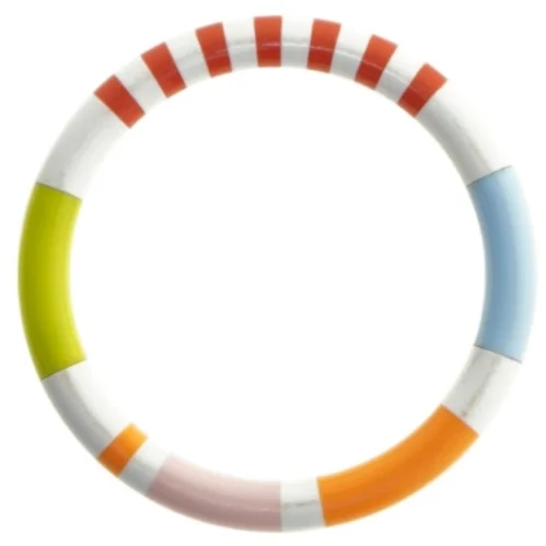 Farverig rangle (str. Ø 11 cm)