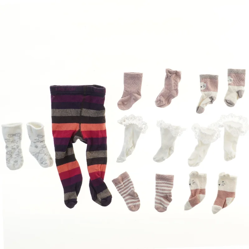 Babytights og sokker (str. 56)