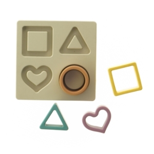 Silikonepuslespil (str. 12x12 cm)