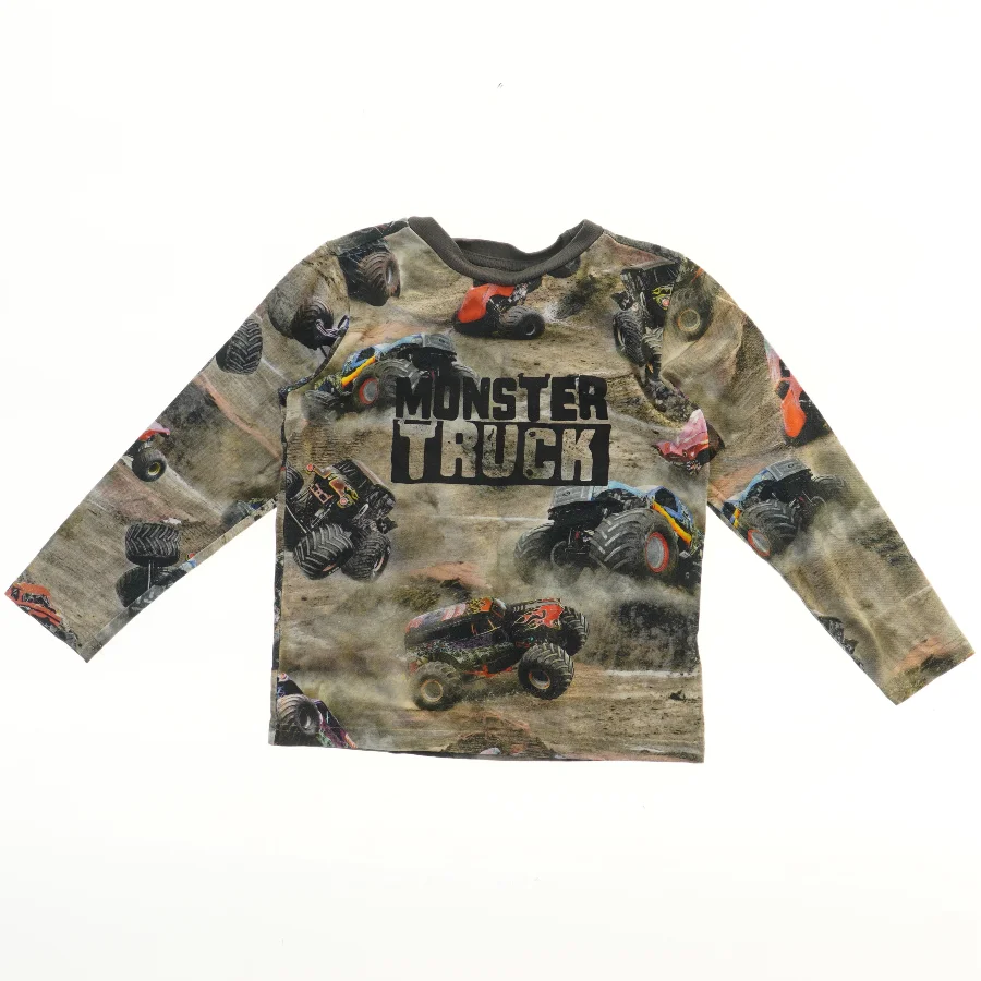 Langærmet bluse med monster truck motiv fra Friends (str. 104)