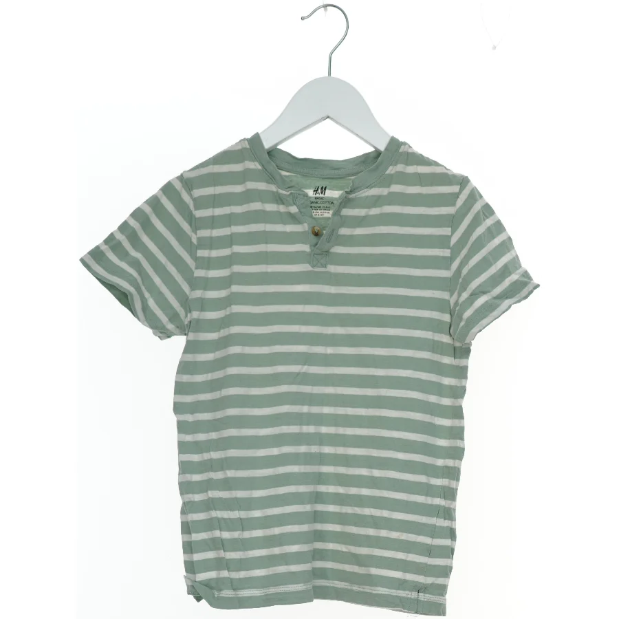 Stribet T-shirt fra H&M (str. 134)