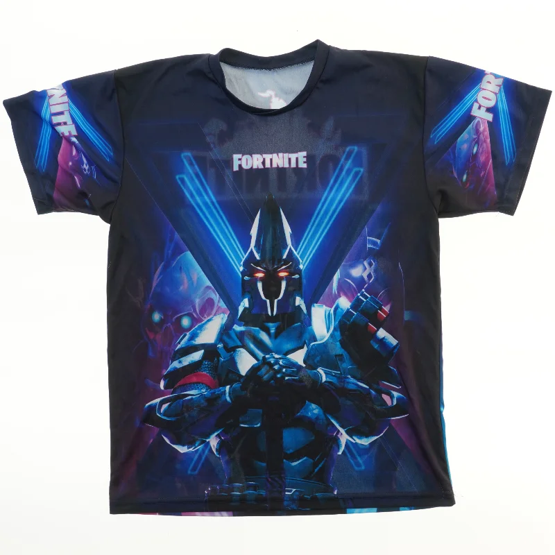 T-shirt med Fortnite motiv fra Fortnite (str.  bryst 46 cm, længde 63 cm)