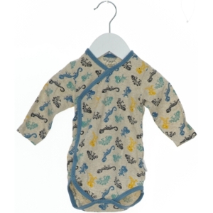 Langærmet slå-om-body fra Gelati (str. 68)