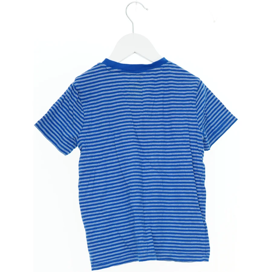 Stribet T-shirt med knapper fra F&F (str. 116)