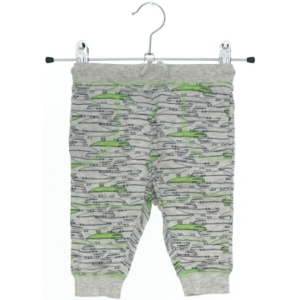 Børnebukser med krokodilleprint (str. 74)