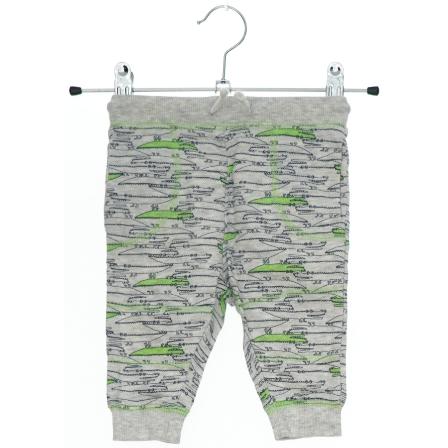 Børnebukser med krokodilleprint (str. 74)