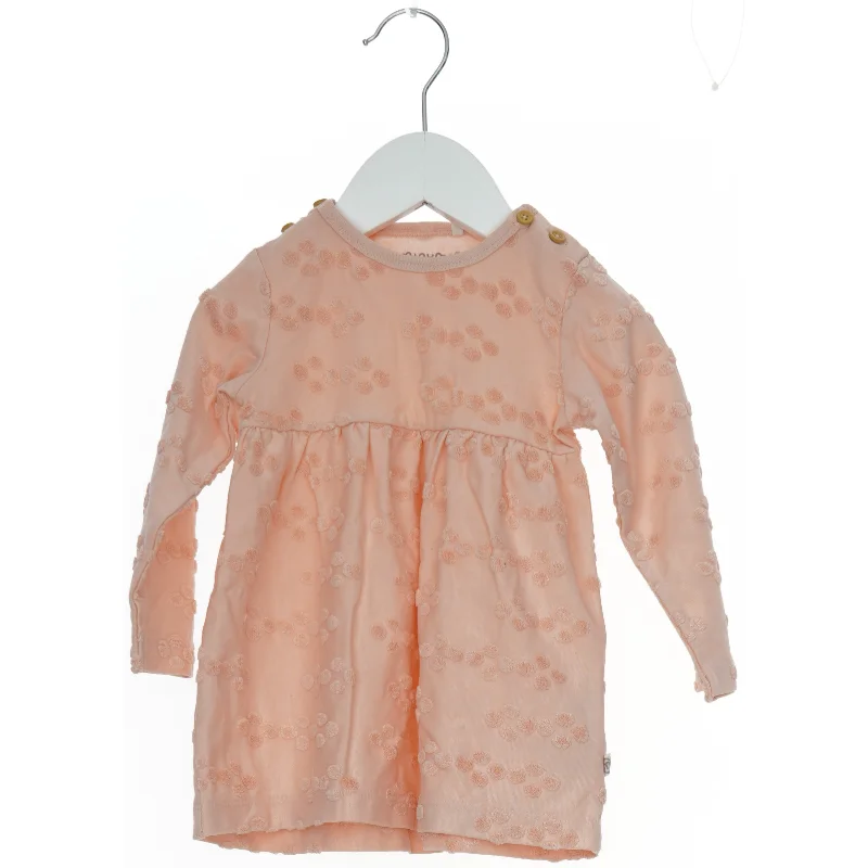 Lyserød småblomstret kjole fra Minymo (str. 74)