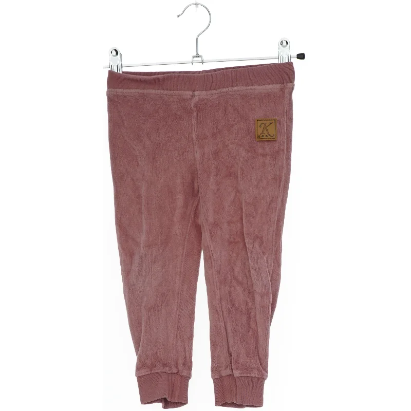 Rosa velourbukser fra Krymmel (str. 92)