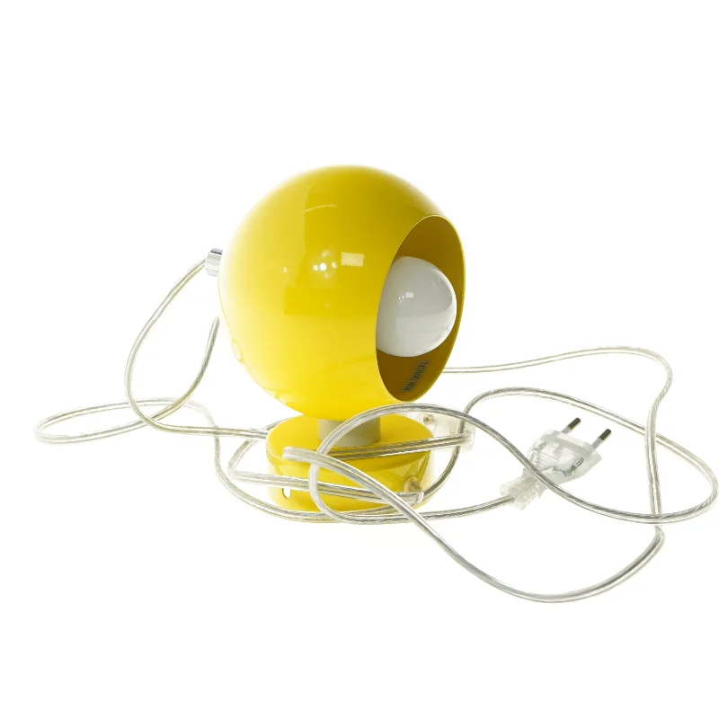 Gul væg lampe (str. 15 cm)