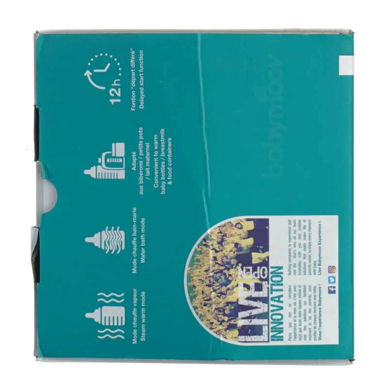 Nutri smart flaskevarmer fra babymoov