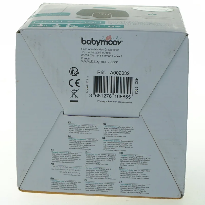 Nutri smart flaskevarmer fra babymoov