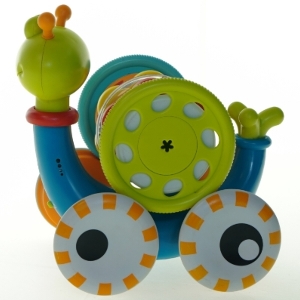 Crawl ‘N’ Go Snail fra Yookidoo (str. 5,5x21x20 cm)