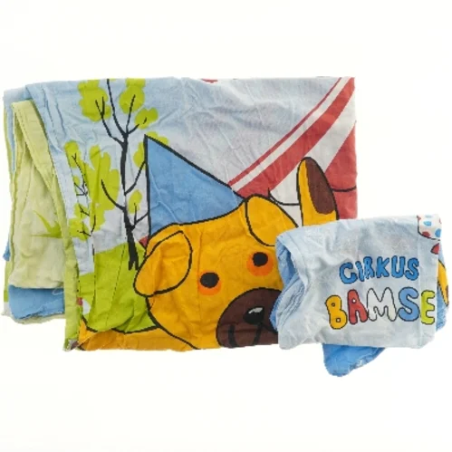 Sengesæt Cirkus Bamse (str. 42x36 & 93x128 cm)