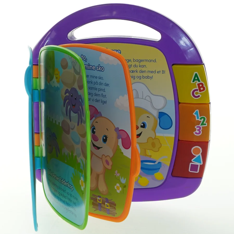 Interaktiv bog fra Fisher-Price (str. 20x20 cm)