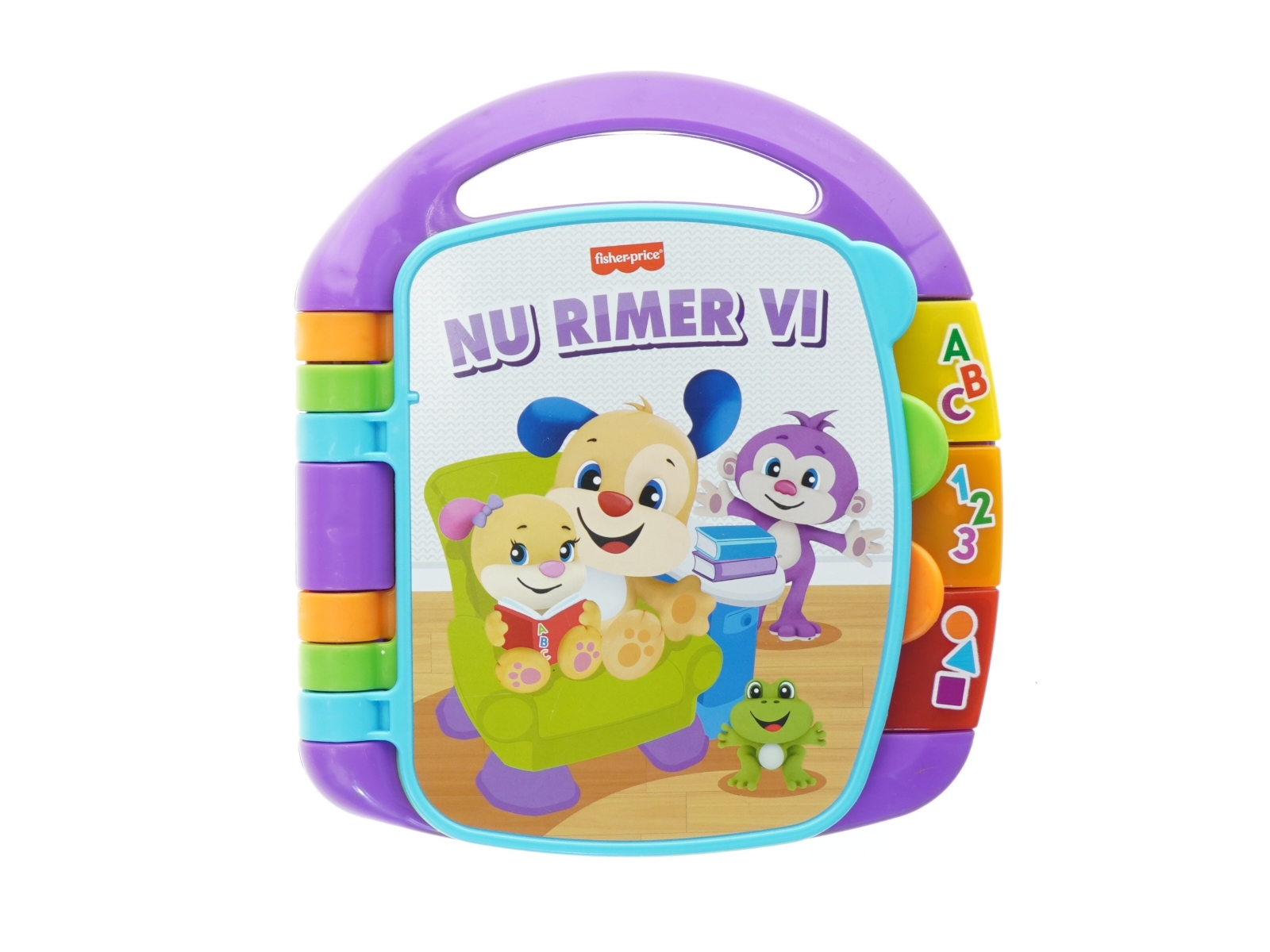 Interaktiv bog fra Fisher-Price (str. 20x20 cm)