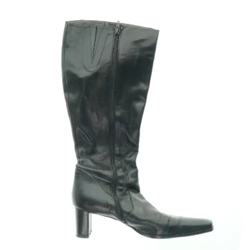 Læderstøvler fra Billi Bi (str. 39 )